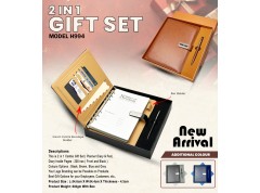 H994 Premium Planner Diary & Metal Pen Gift Set for Corporate Gifting & Executive Branding