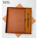 H995 Premium Planner Diary & Metal Ball Pen Gift Set for Corporate Gifting & Executive Branding