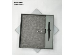 H995 Premium Planner Diary & Metal Ball Pen Gift Set for Corporate Gifting & Executive Branding