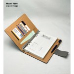 H996 Premium Planner Diary & Metal Ball Pen Gift Set for Corporate Gifting