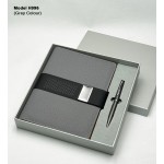 H996 Premium Planner Diary & Metal Ball Pen Gift Set for Corporate Gifting
