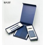 H997 Premium 5-in-1 Corporate Gift Set with A5 Notebook, Dual Pens, Business Card Holder & OTG USB Drive
