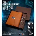 2 IN 1 POWER BANK DIARY GIFT SET