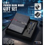 2 IN 1 GIFT SET Power Bank Planner Diary 