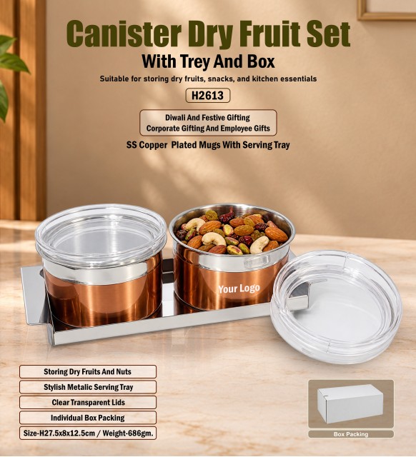 Canister Dry Fruit Set 