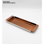 2 Pieces Glass Set With Tray & Box 