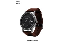 H3138 Premium Leather Strap Wrist Watch Gift Set for Corporate Gifting & Executive Branding
