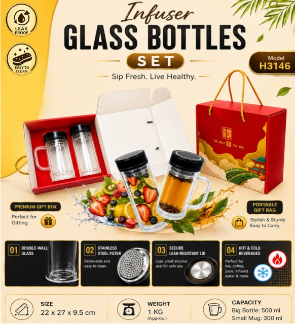 Infuser Bottles  Set 