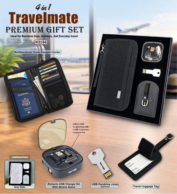 4 in 1 Travelmate Premium Gift Set