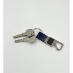 Metal Hook Keychain with Opener