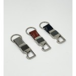 Metal Hook Keychain with Opener