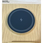 LED BEDSIDE LAMP WITH WIRELESS CHARGER AND ALARM CLOCK