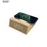 LED BEDSIDE LAMP WITH WIRELESS CHARGER AND ALARM CLOCK