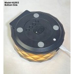 MULTIFUNCTIONAL BEDSIDE CLOCK  WITH WIRELESS CHARGER & NIGHT LIGHT 