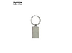 Metal Keychain Square Shape