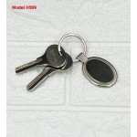 Metal Oval Keychain