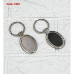 Metal Oval Keychain
