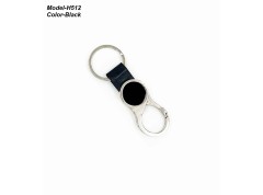 Metal Hook Key-chain with PU Strap