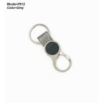 Metal Hook Key-chain with PU Strap