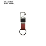 Metal Hook Keychain with Opener