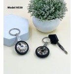 Tyre Shape Metal Keychain