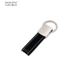 Metal Keychain with PU Belt