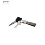 Metal Keychain with PU Belt