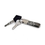 Metal Keychain with PU Belt