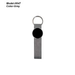 Metal Keychain with PU Belt 