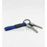 Metal Keychain with PU Belt 