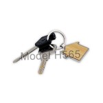 Home Shape Wooden Keychain