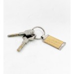 Wooden Metal Keychain 