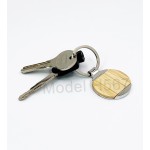 Round Shape Wooden Keychain