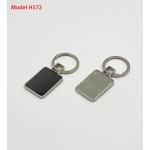 Rectangle Shape Metal Keychain