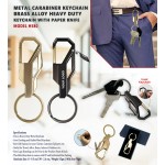 Metal Carabiner Keychain