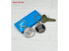 JR1235 Premium 50-Year Metal Calendar Keychain