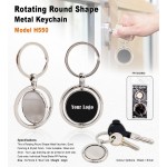 Rotating Metal Keychain