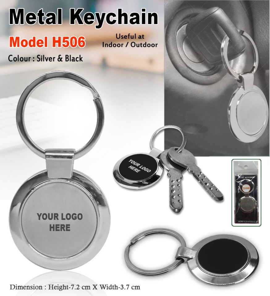 Premium Metal Key-chain with Custom Logo Branding