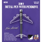 3 IN 1 PEN WITH PENDRIVE 