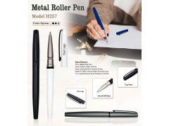 H257 Premium Metal Roller Pen Gift Set – Corporate Branding & Executive Promotional Pen