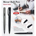 H258 Premium Metal Ball Pen with Custom Logo Branding | Executive Corporate Gift Pen