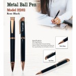 Metal Ball Pen - Rose Black