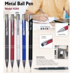 H264 Premium Metal Ball Pen for Corporate Gifting, Business Promotions & Executive Branding