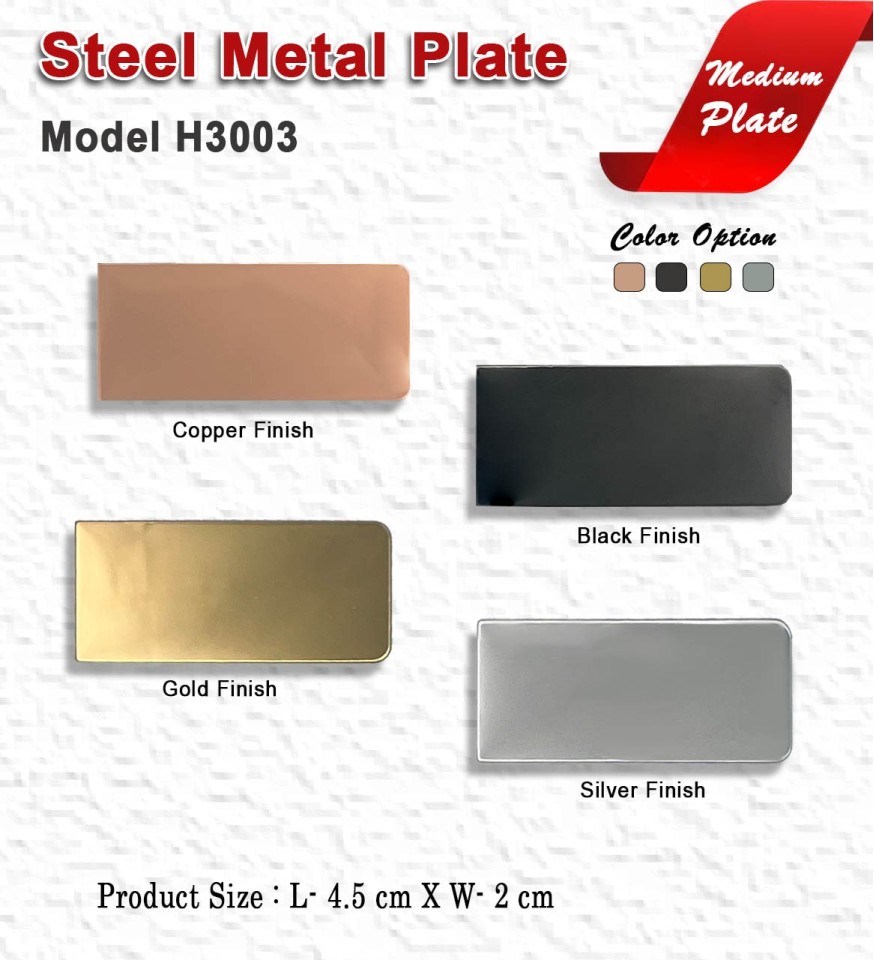 Steel Metal Plate