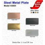 Steel Metal Plate