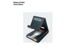 METAL MOBILE STAND WITH BUSINESS CARD HOLDER