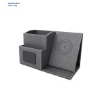 Desk Organizer  With Wireless Charger 