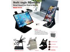 Adjustable Mobile Stand - Silver 