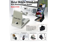 Metal Mobile Stand - Black