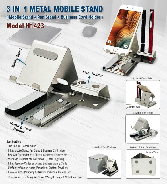 3 in 1 Metal Mobile Stand